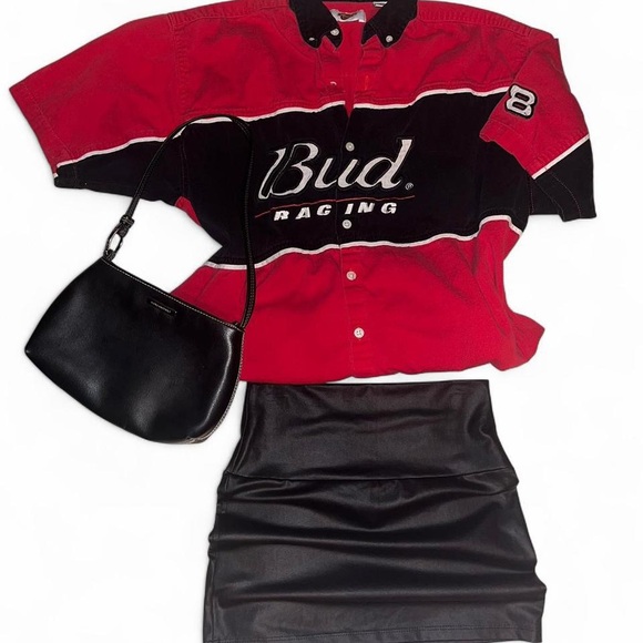 Bud Racing y2k button up - Picture 2 of 7